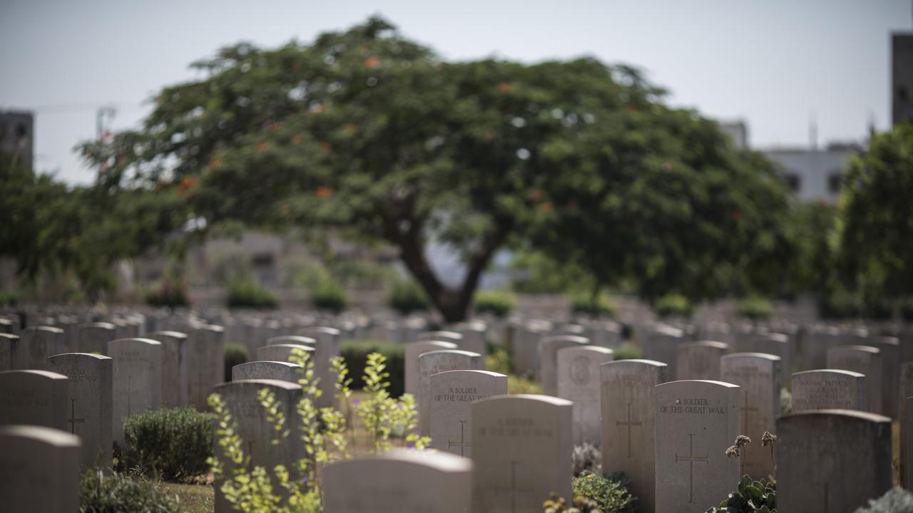 A general view of the Gaza War Cemetary. Picture: Getty