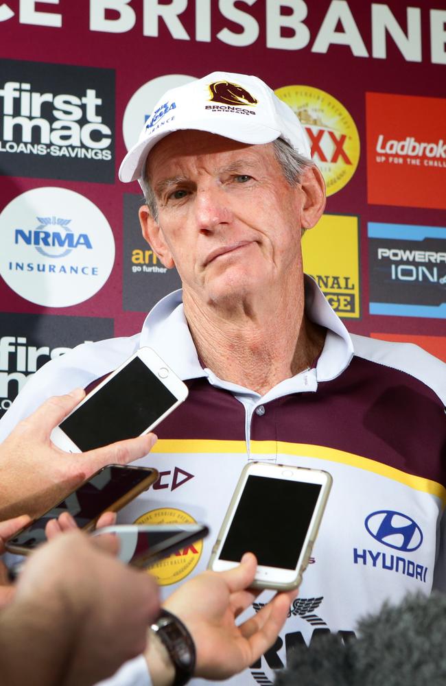 Wayne Bennett’s critics will chuckle at the sense of poetic justice. Picture: Darren England