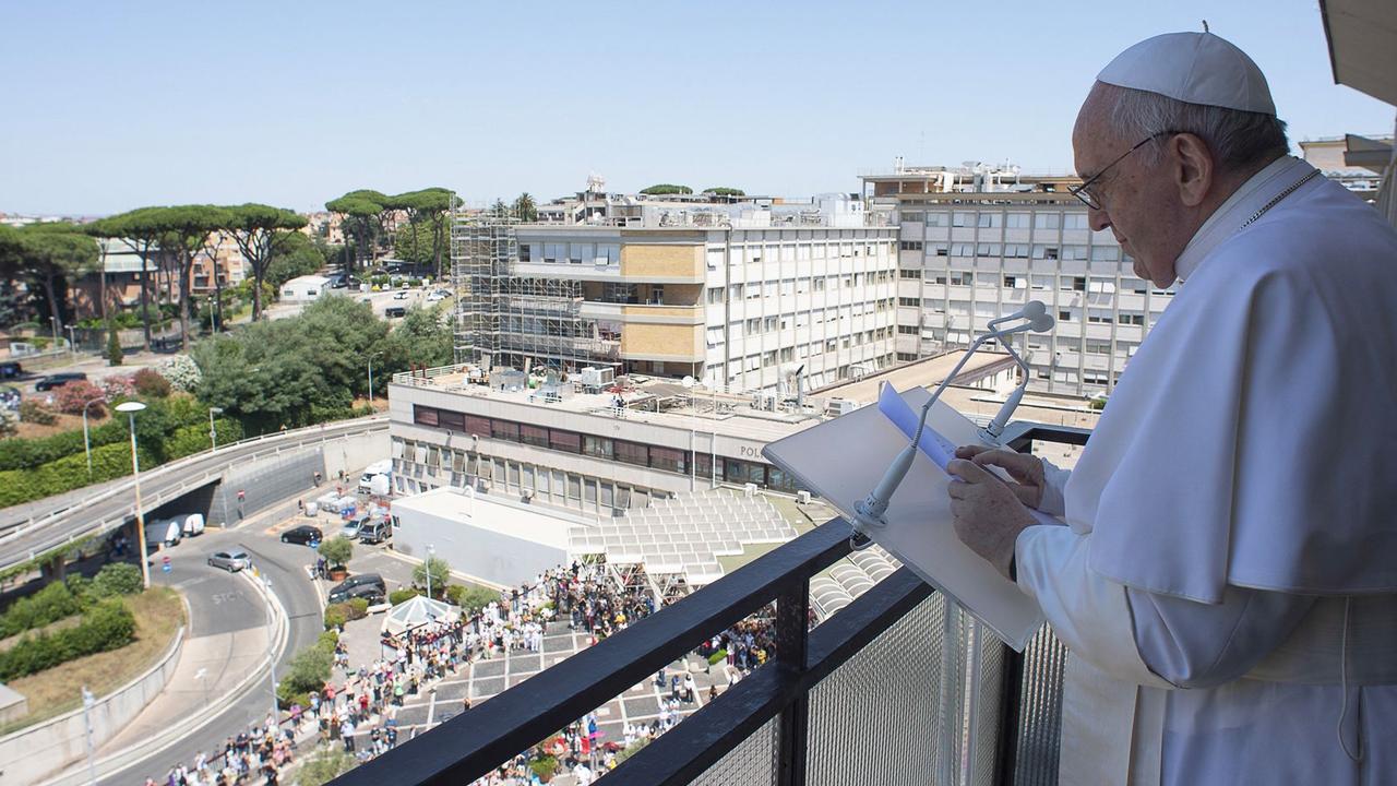 Pope Francis keeps prayer date in hospital | The Australian