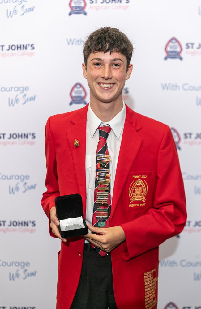 KOBE BLAKE, MALE SENIOR SCHOOL SPORTSPERSON OF THE YEAR, ST JOHNS ANGLICAN COLLEGE