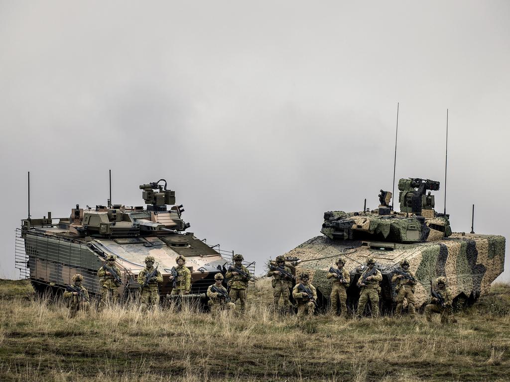 Australian Army soldiers from the 7th Battalion, Royal Australian Regiment.