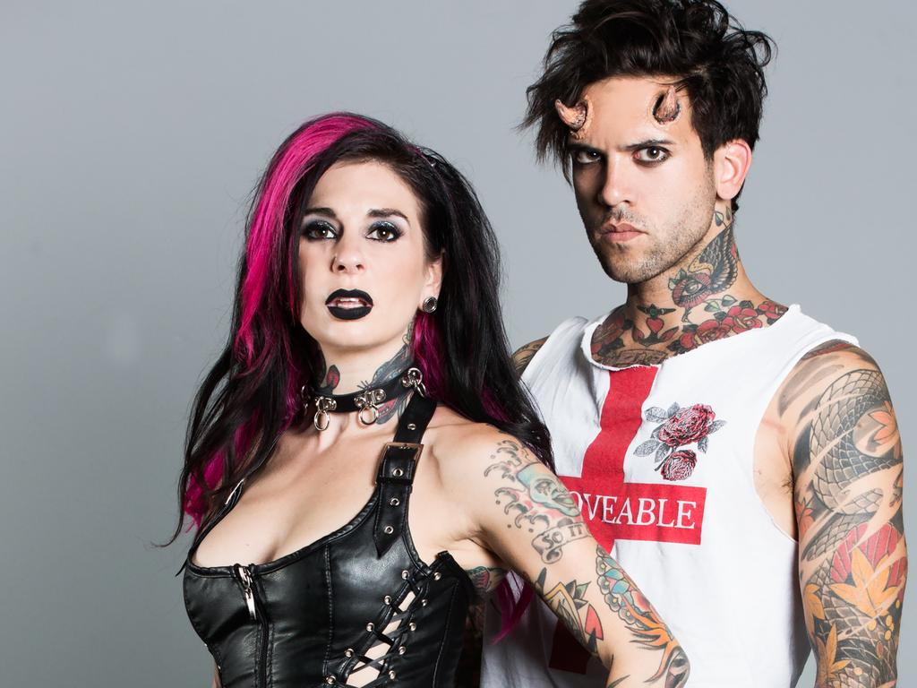 My husband has sex with 15 different women a month': Porn star Joanna Angel  reveals the truth about her 'monogamous' marriage to fellow adult actor  Small Hand