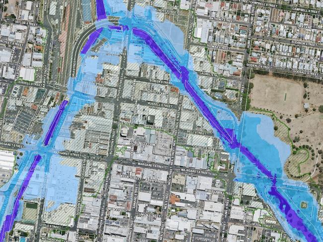 Mapping shows where Toowoomba is expected to flood