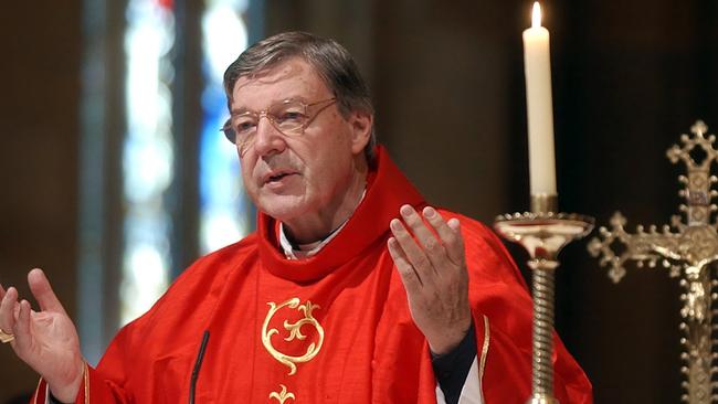 George Pell pictured when he was Archbishop of Sydney. Picture: Rick Rycroft/AP