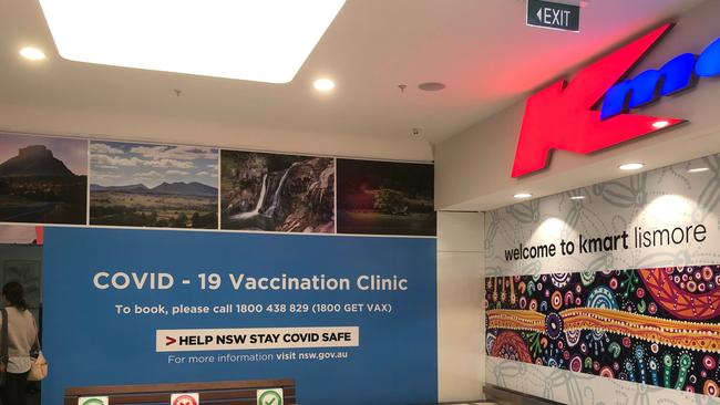 NEW CLINIC: Lismore residents can now book ahead to get their COVID-19 jab at the NNSWLHD's new clinic at Lismore Square which opened n Monday May 24, 2021.