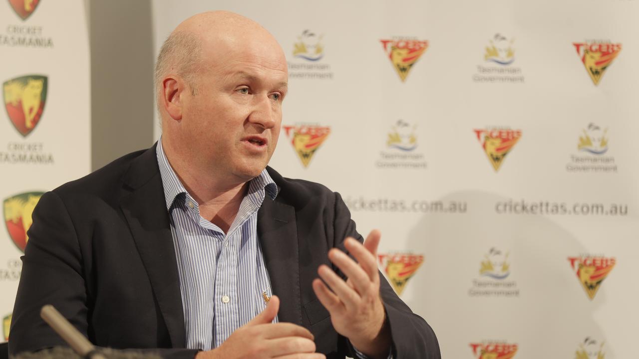 Nick Cummins was Cricket Tasmania CEO at the time of the investigation into Paine’s sexting. Picture: RICHARD JUPE