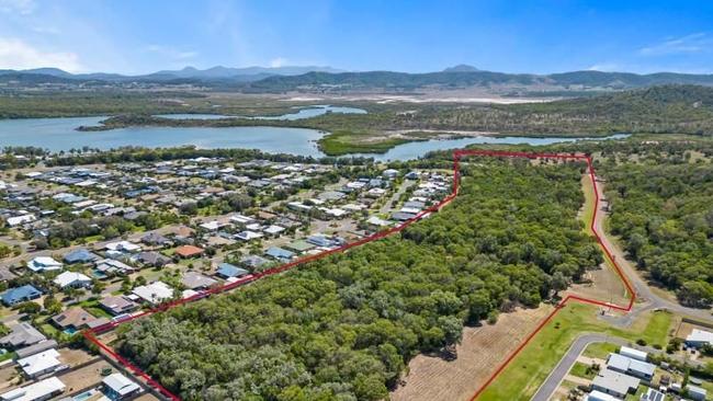 The proposed development site at 1-41 Neville St, Mulambin.
