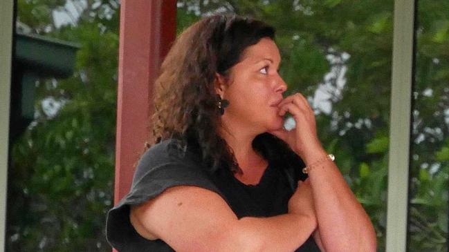 Rose Marie Whittingham, 32, of Toogoom, outside court. Picture: Annie Perets