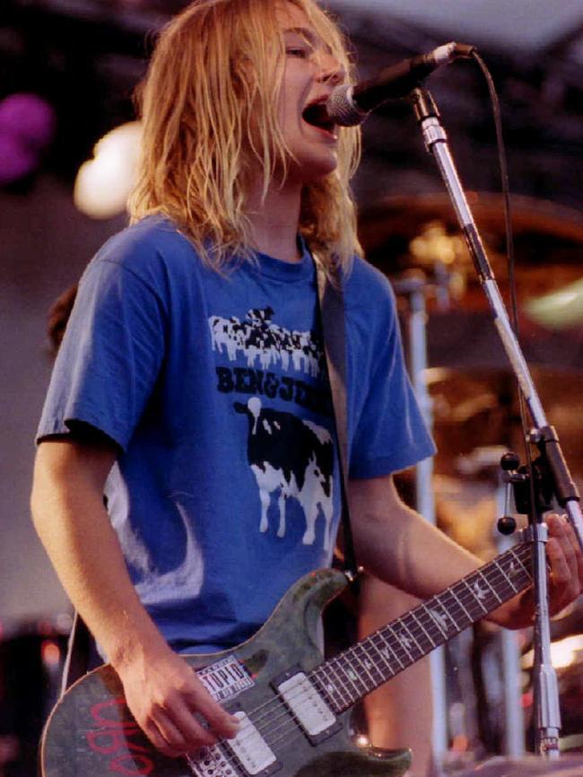 Daniel Johns shot to fame as the frontman of Silverchair.