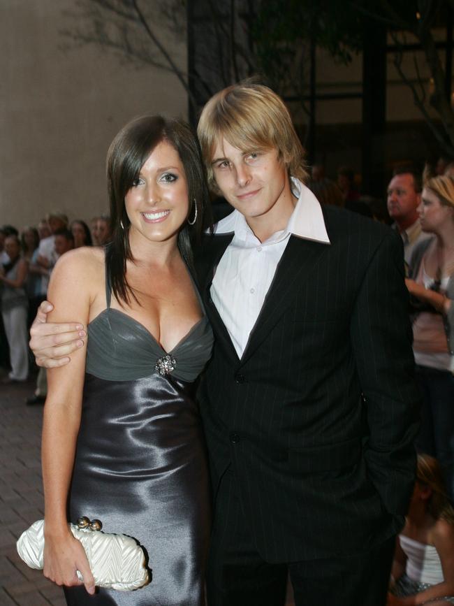 Emmanuel College formal at the Gold Coast International Hotel. Lauren Jackson and Daniel Wissmann. Reporter: Rick Morton
