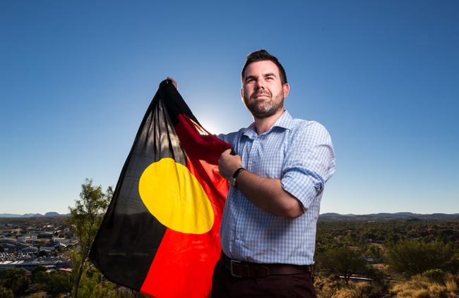 Member for Namatjira, Chansey Paech let loose on in messages with colleagues about the Chief Minister. Picture: Emma Murray