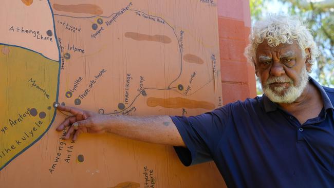 Arrernte Elder and co-founder of Children's Ground, William Tilmouth. Picture: Damon Van Der Schuit