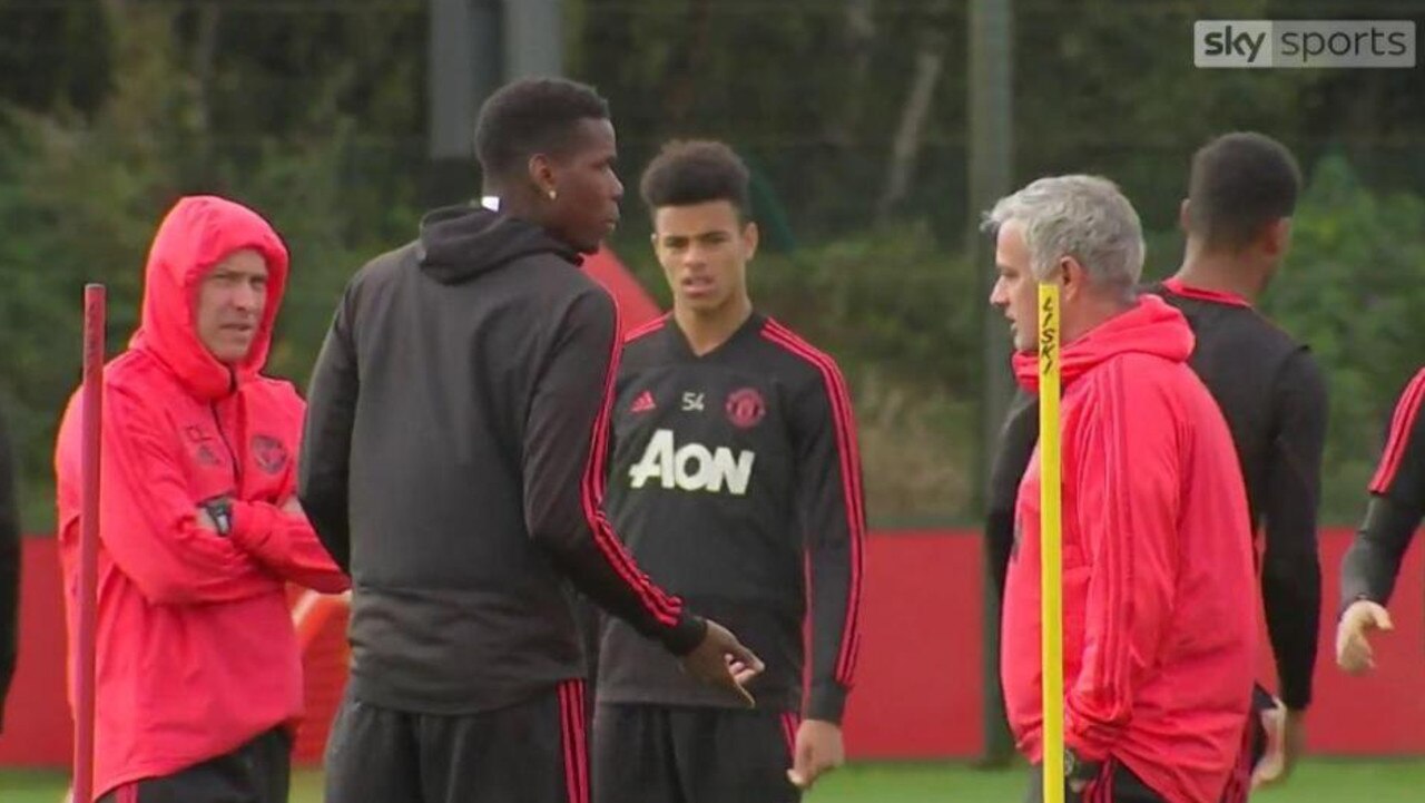 Mourinho and Pogba's relationship has now reached rock bottom after the public falling out