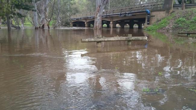 Serious flooding. Picture: Kate Stewart