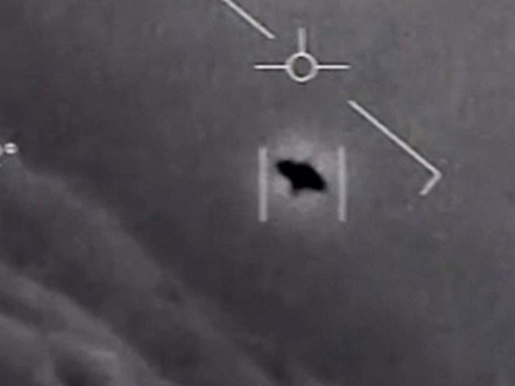 Possible UFOs are tracked at speeds of 8000km/hr. Picture: Supplied