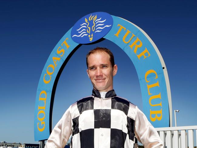 4/8/12 BSM - Record breaking Gold Coast jockey Daniel Griffin. Pic by Luke Marsden.