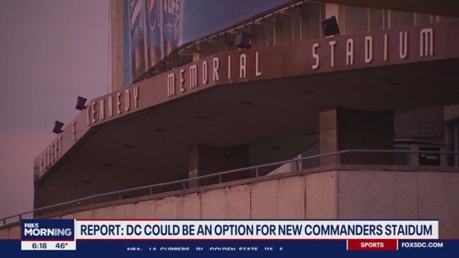 Washington Commanders search for new stadium 