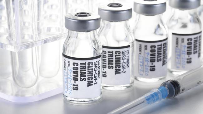 Human trials for a COVID-19 vaccine have begun in the UK. Picture: Supplied