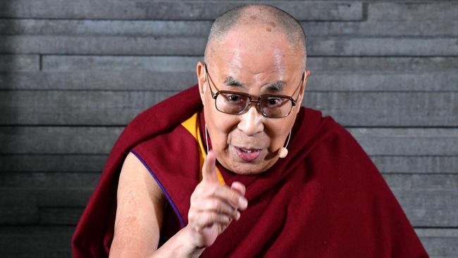 Tibetan spiritual leader the Dalai Lama has been in lockdown since March and is interacting with only an inner circle of aides. Picture: AFP