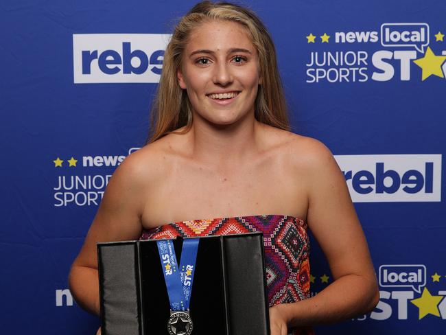 Remy Siemsen won the Manly Daily Junior Sports Star Award.