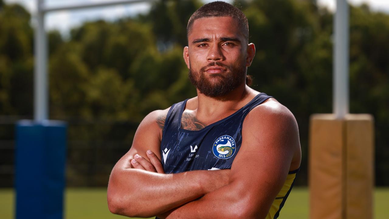 Parramatta backrower Isaiah Papali'i. Picture: Justin Lloyd.