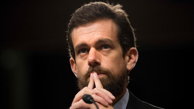 Jack Dorsey’s locally listed fintech Block has surged almost 90 per cent in the past two months. Picture: AFP