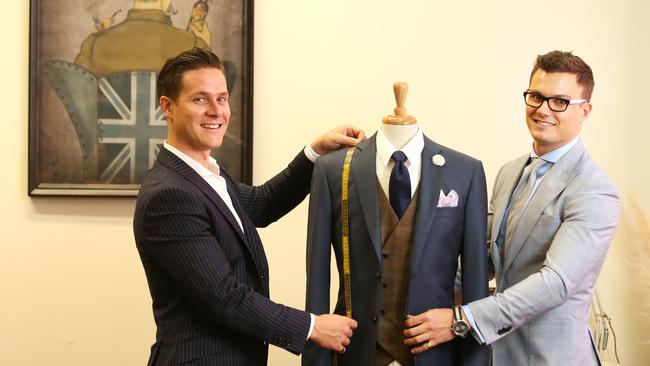 James Wakefield and Robin McGowan, InStitchu co-founders have attracted a host of young clientele to their Sydney city store.