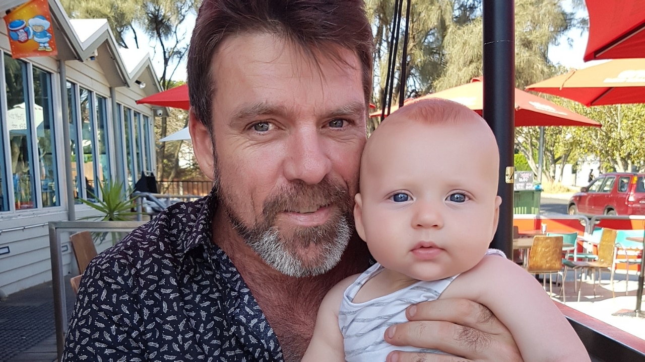 Steven Kennedy with his son Rory. Picture: Supplied