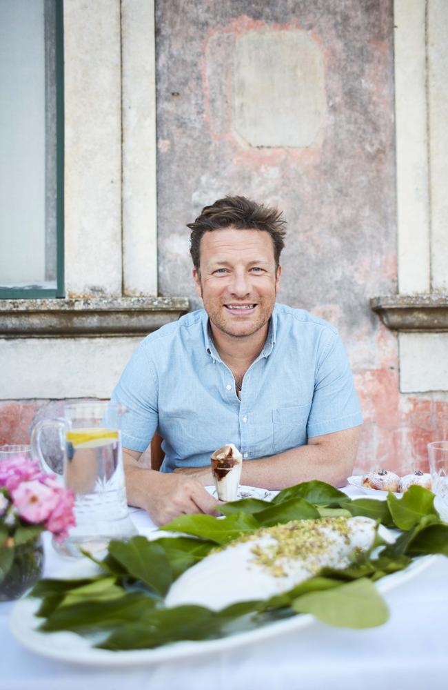 Celebrity chef Jamie Oliver. Picture: David Loftus