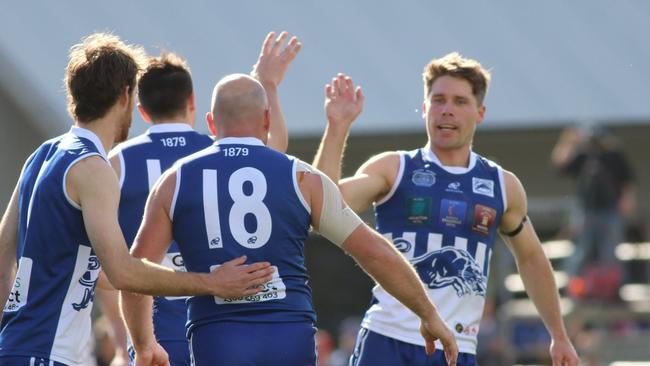 Former Port Adelaide captain Steven Summerton is chasing a long-awaited flag when he plays for Angaston in the Barossa grand final on Saturday. Picture: Angaston Football Club