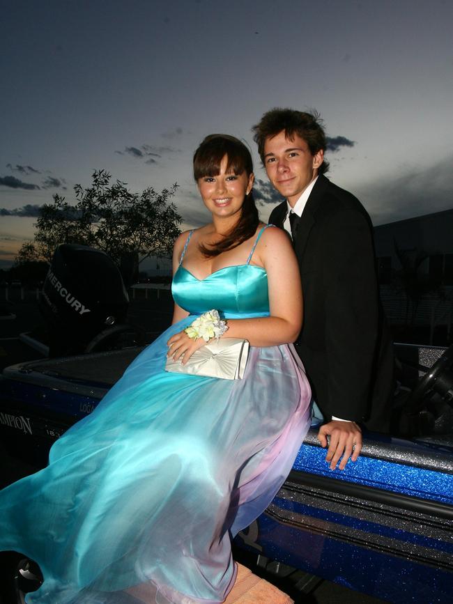 Hillcrest Christian College Formal at SeaWorld (L-R) Casey Blundell , Michael Harrison