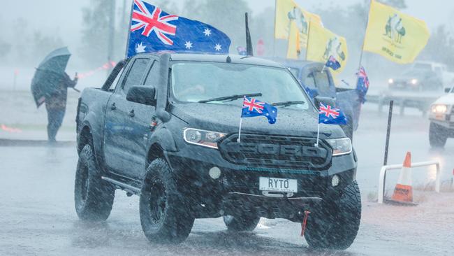 Under Dutton, expect the scrapping of Labor’s new tax on SUVs and utes that’s meant to force us into EVs. Picture: Glenn Campbell