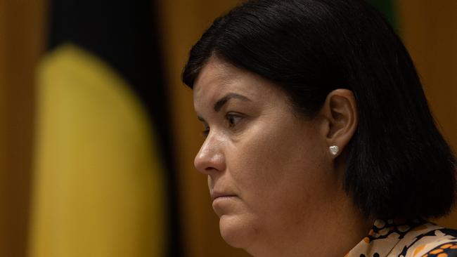 NT Chief Minister Natasha Fyles relented to pressure to introduce the bill. Picture: NCA NewsWire / Gary Ramage