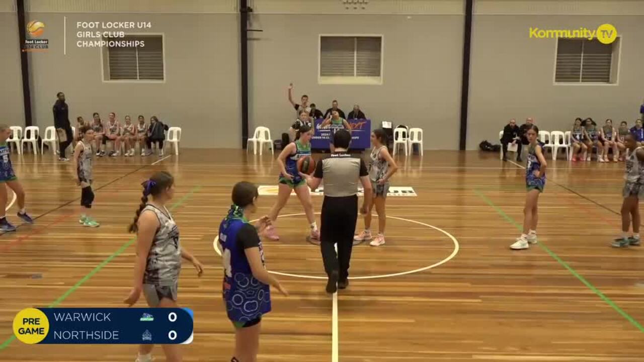 Replay: Warwick Senators v Northside Wizards (Girls) - 2024 Basketball Australia U14 Club Championships Day 2