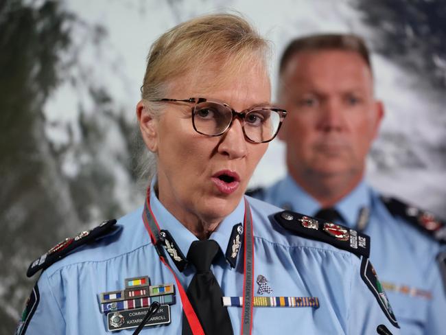 Police Commissioner Katarina Carroll. Picture: Liam Kidston