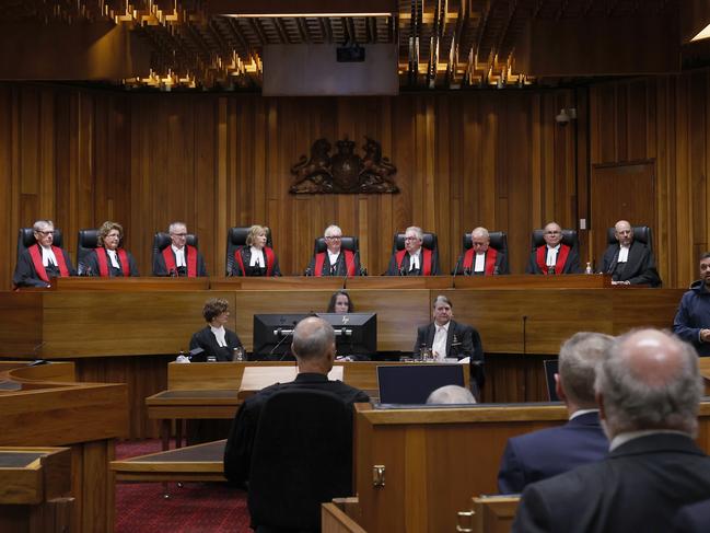 Ceremonial sitting for the 200 year anniversary of the Supreme Court of Tasmania.  Picture: Nikki Davis-Jones