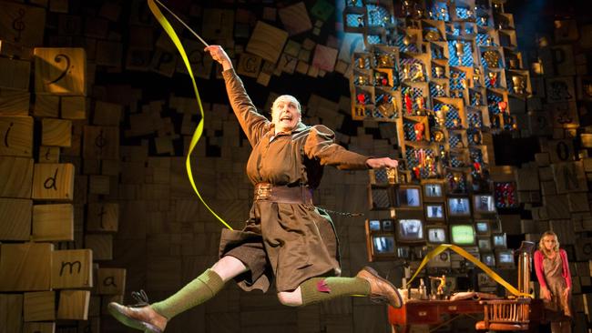 David Leonard in the London production of Matilda The Musical