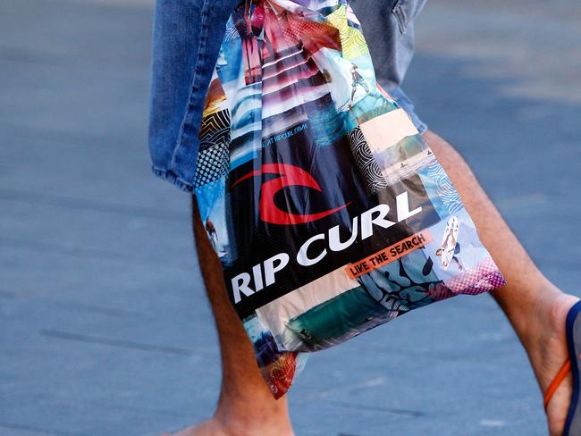 Rip Curl stores will also close. Picture: Bloomberg