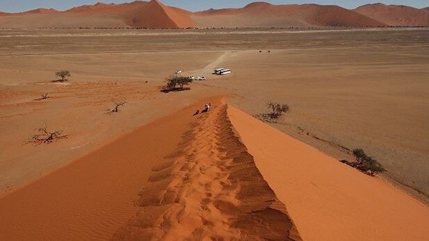 Spectacular views of the desert in southern Africa on trip with Travel Africa. Picture: supplied