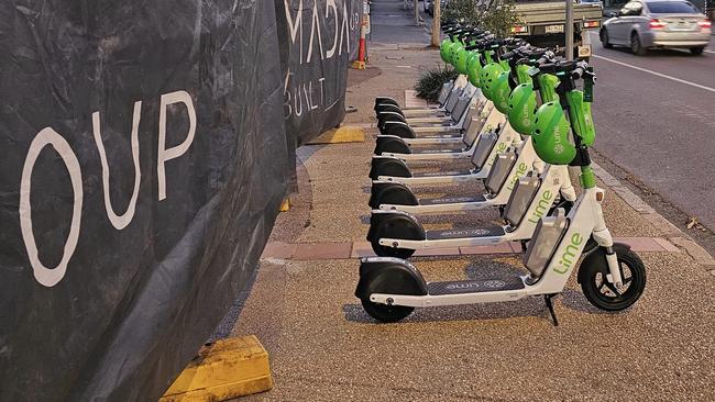 Lime scooters in Brisbane