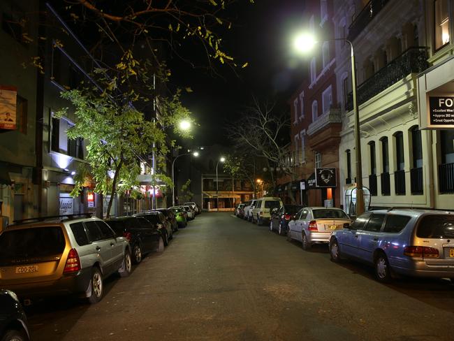 The once vibrant Kings Cross night life has diminished.