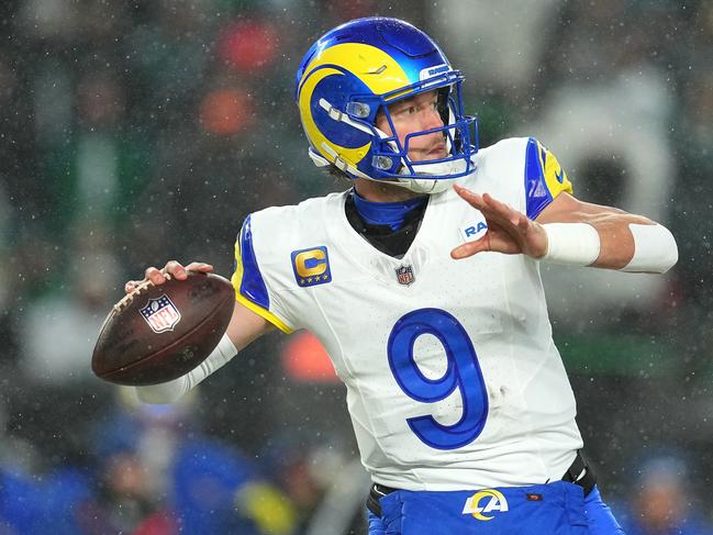 Matthew Stafford of the Los Angeles Rams. Picture: Getty