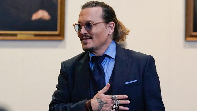 Johnny Depp was awarded $US10.35 million in damages. Picture: Steve Helber/AFP