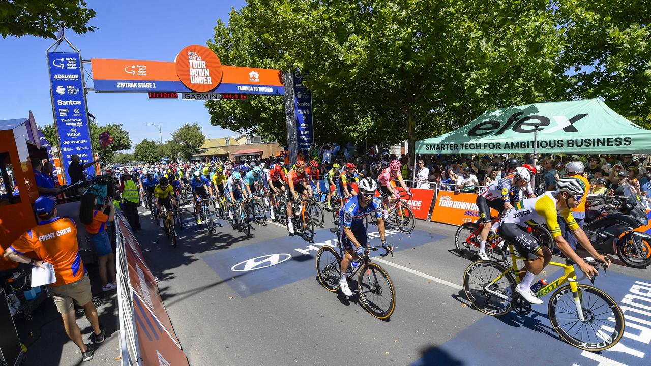 Tour Down Under rolls into the Barossa for stage one The Advertiser