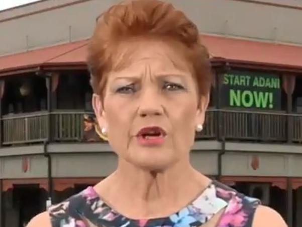 Pauline Hanson. Picture: The Today Show