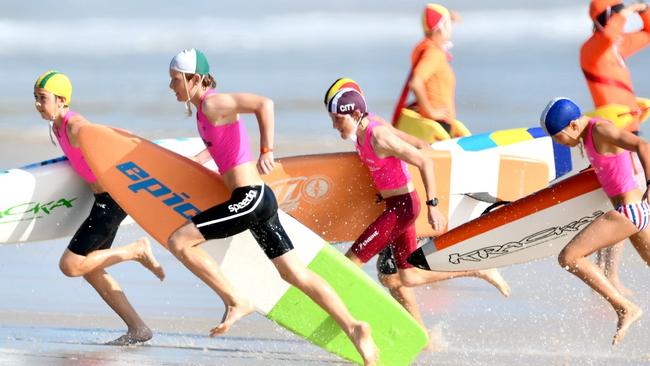 Action at the youth titles at the Aussies on the Gold Coast. Pic: HarvPix