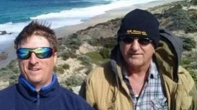 Supplied Editorial Corey Loleit and his father Gregor. Picture: supplied