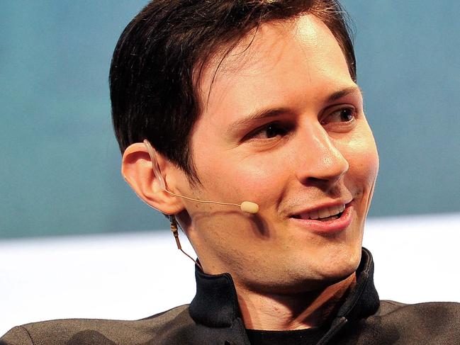 (FILES) Pavel Durov, CEO and co-founder of Telegram speaks onstage during day one of TechCrunch Disrupt SF 2015 at Pier 70 in San Francisco, California on September 21, 2015. France on August 28, 2024, charged Pavel Durov, the founder and chief of Telegram, with a litany of violations related to the messaging app and banned him from leaving the country while allowing the billionaire to walk free after four days under arrest. (Photo by Steve Jennings / GETTY IMAGES NORTH AMERICA / AFP)