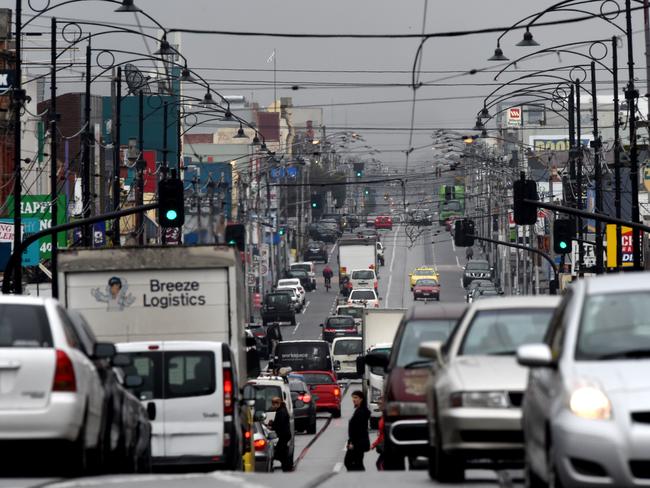 Sydney Rd in Coburg, one of Moreland’s main drawcards. Picture: Nicole Garmston