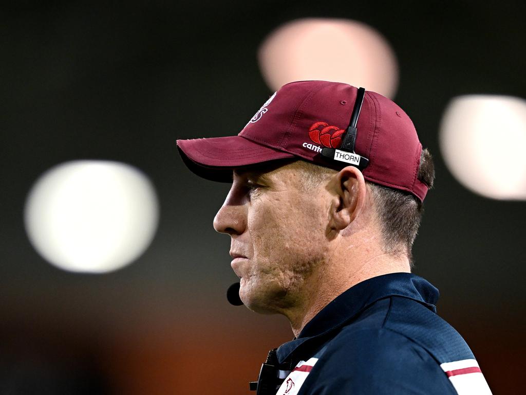 Reds coach Brad Thorn is coming to the end of his Queensland tenure. Picture: Joe Allison/Getty Images